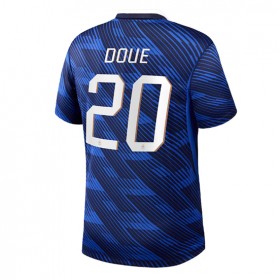Frankrike Desire Doue #20 Hemmakläder VM 2026 Kortärmad